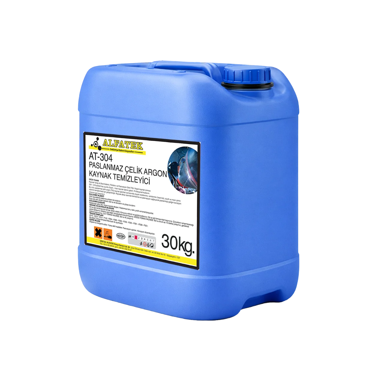 AT-304 Paslanmaz Çelik Argon Kaynak Temizleyici
